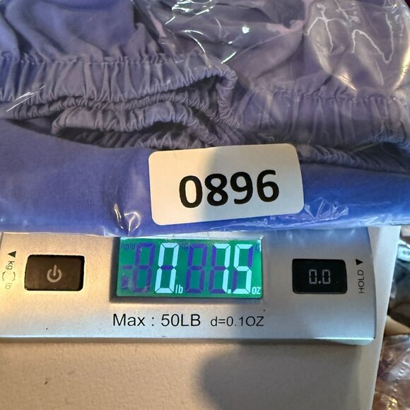 Fresh Produce Women 1X Pull On Pants Cropped High Waisted Blue Tapered Leg NEW - Picture 10 of 10